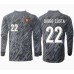 Maillot de foot le Portugal Diogo Costa #22 Gardien Extérieur vêtements Europe 2024 Manches Longues